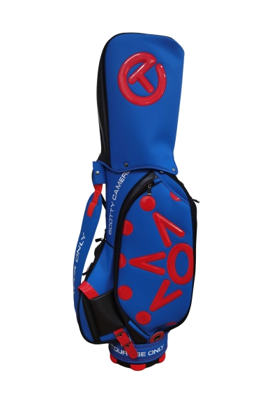 Scotty Cameron ゴルフバッグ ゴルフキャディバッグ ブルー ボルダー柄